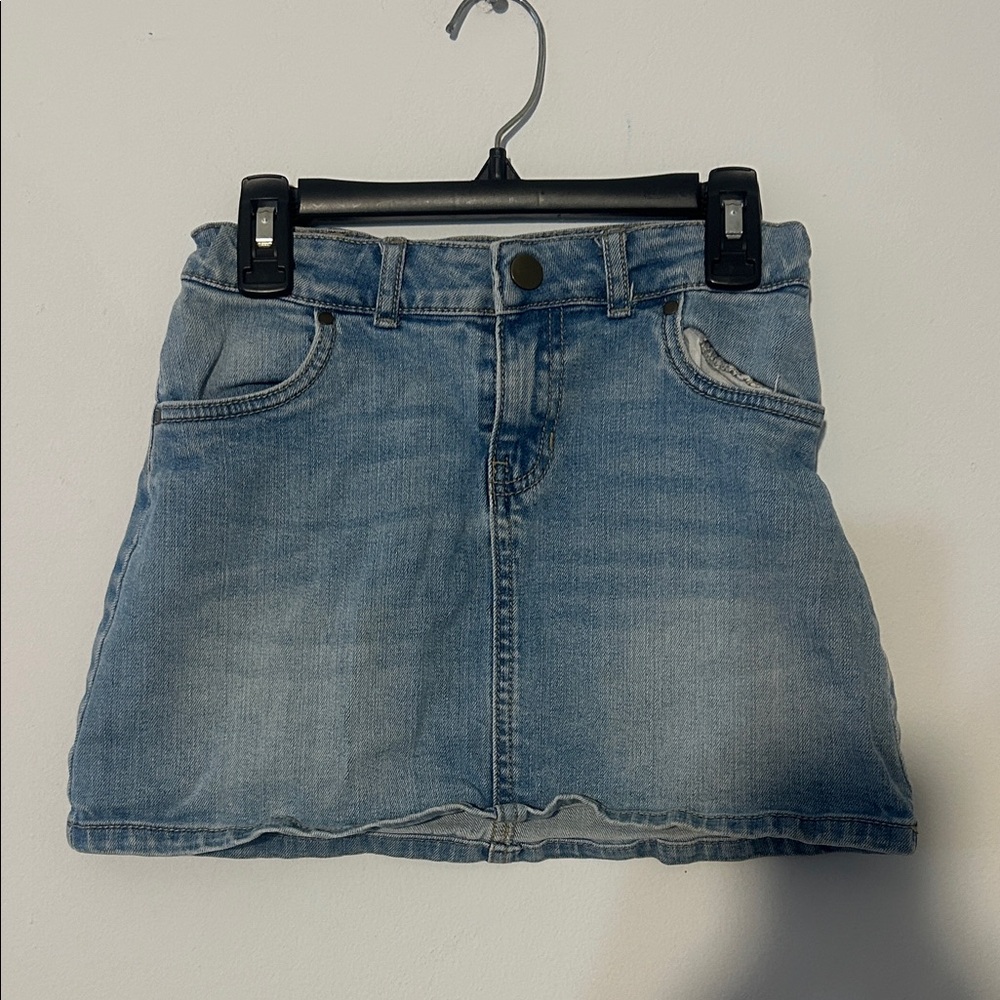 Carter's Light Blue Denim Mini Skirt